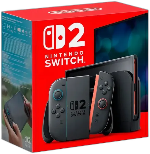 Consola Portátil Nintendo Switch 2 De 256gb 2025 Preta Preto