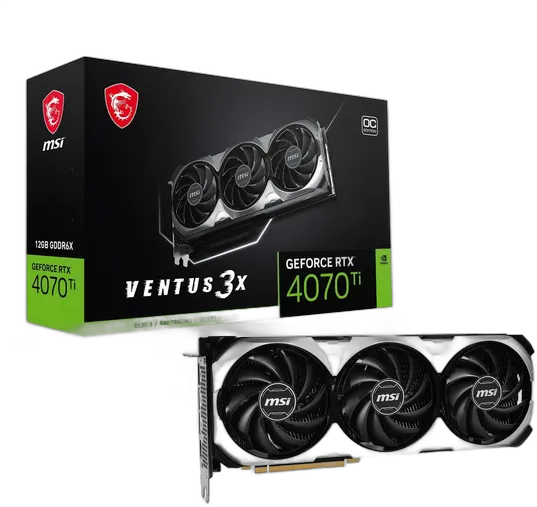 MSI Gaming GeForce RTX 4070 Ti 12GB GDDR6X Graphics Card