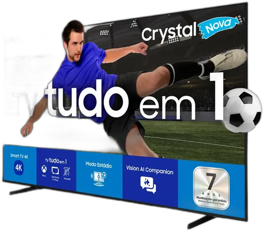 Smart Tv U8600f Crystal Uhd 4k 50 2025 Preto Samsung
